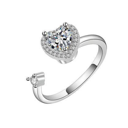 Love Heart - shaped Ring - Imperiss